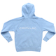 Cadillac Youth Full Zip Hoodie-Pacific Blue